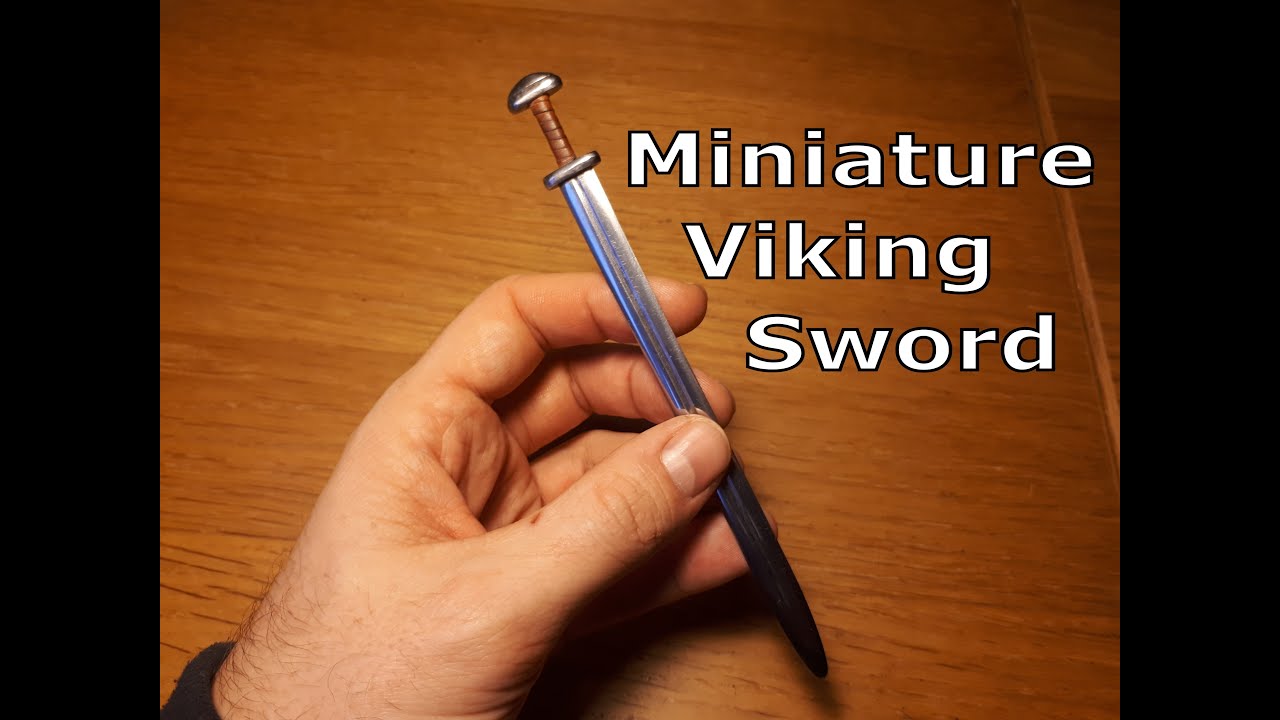 Miniature Viking sword build