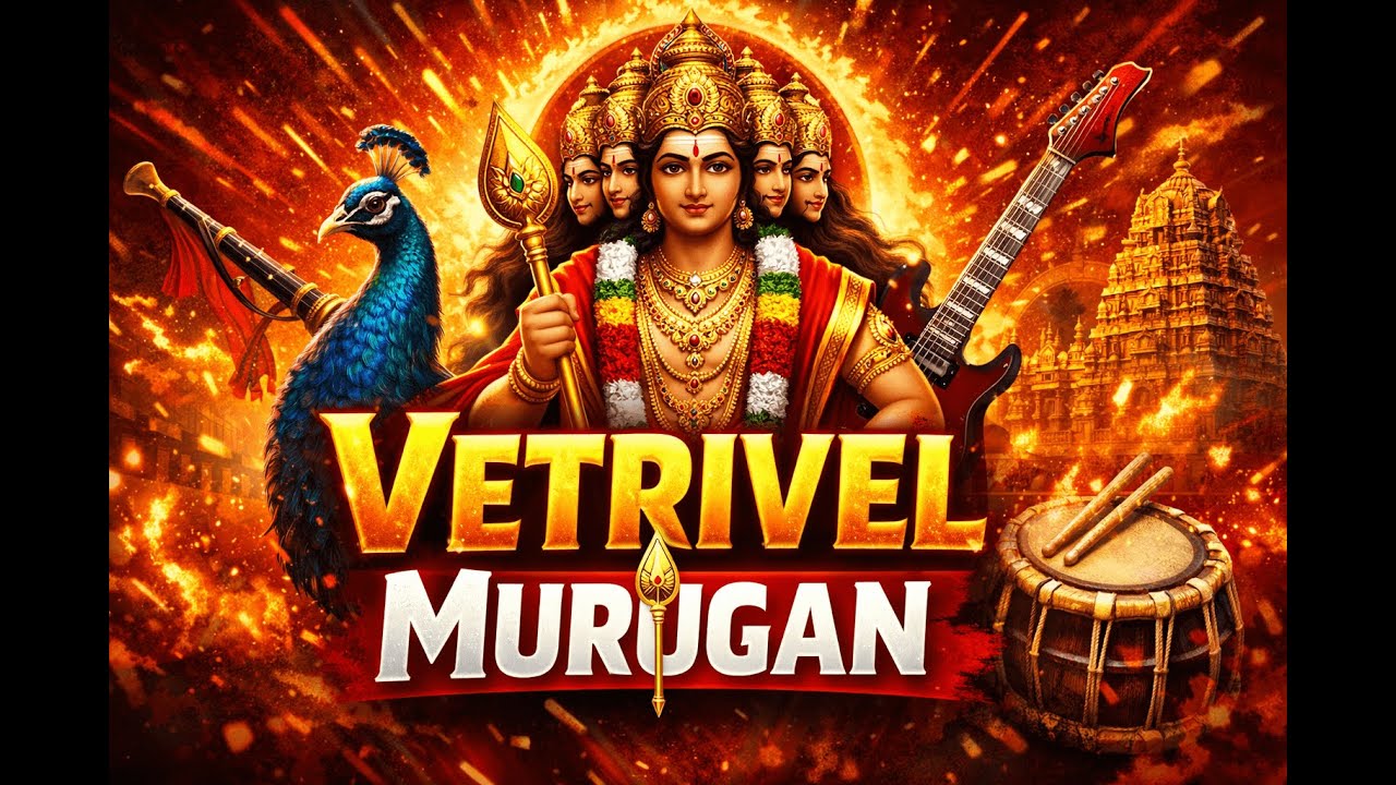 Vetrivel Murugan Song | High Energy Tamil Murugan Devotional Song