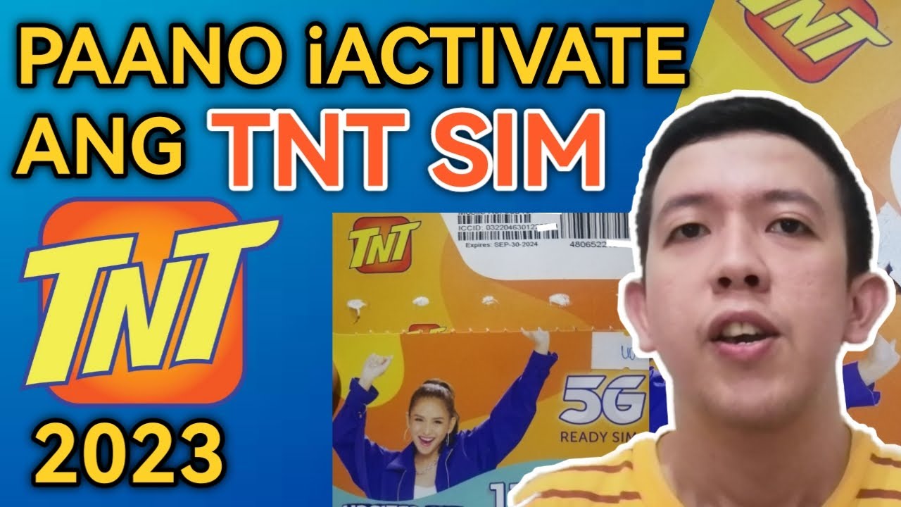Paano iactivate ang tnt sim card | how to activate talk n text sim card 2023