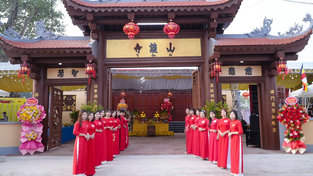 Lễ Khánh Thành Chùa Sơn Đàm Tự,Thôn Quán Mỹ Xã Kim Anh ,ngày 20 - 21 tháng 12 năm 2025.