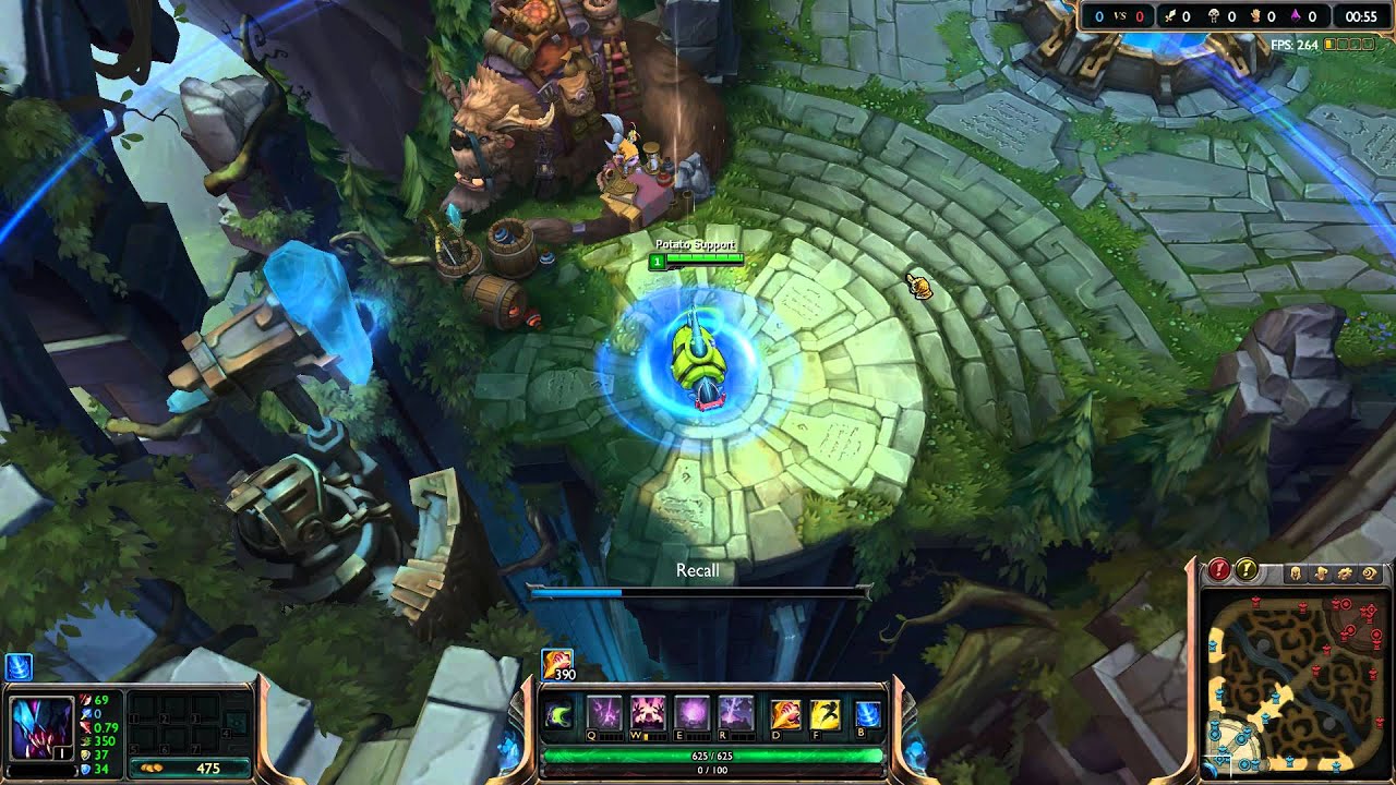 Rek'Sai Pool Party Skin Bug