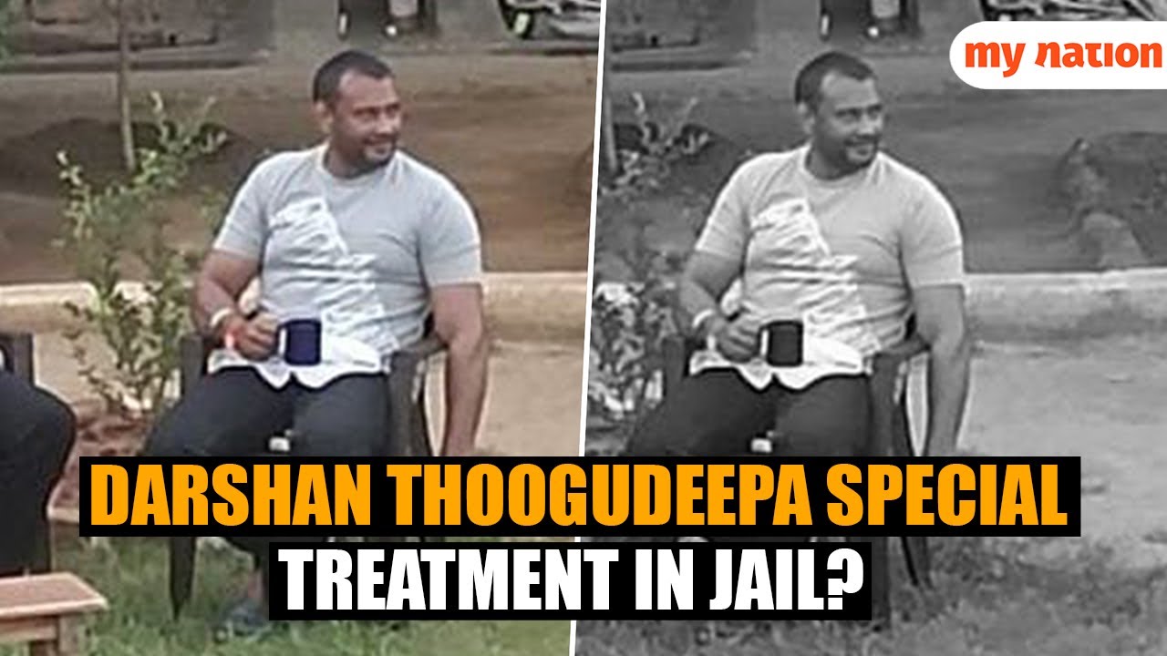 Special Treatment for Murder-Accused Actor Darshan Thoogudeepa? Viral Pic Sparks Controversy!