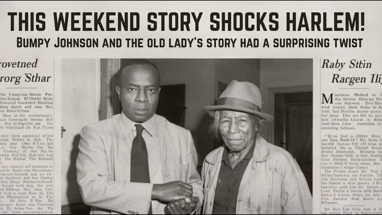 News From 1946: Old Lady Approaches Bumpy Jackson—What Happens Next Shocks the Whole of New York!
