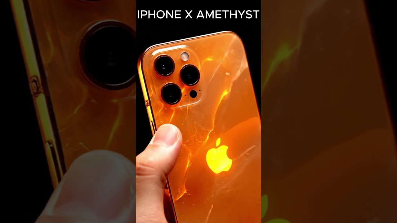 POV:IPHONE 17 x Amethyst ...made from orange bricks