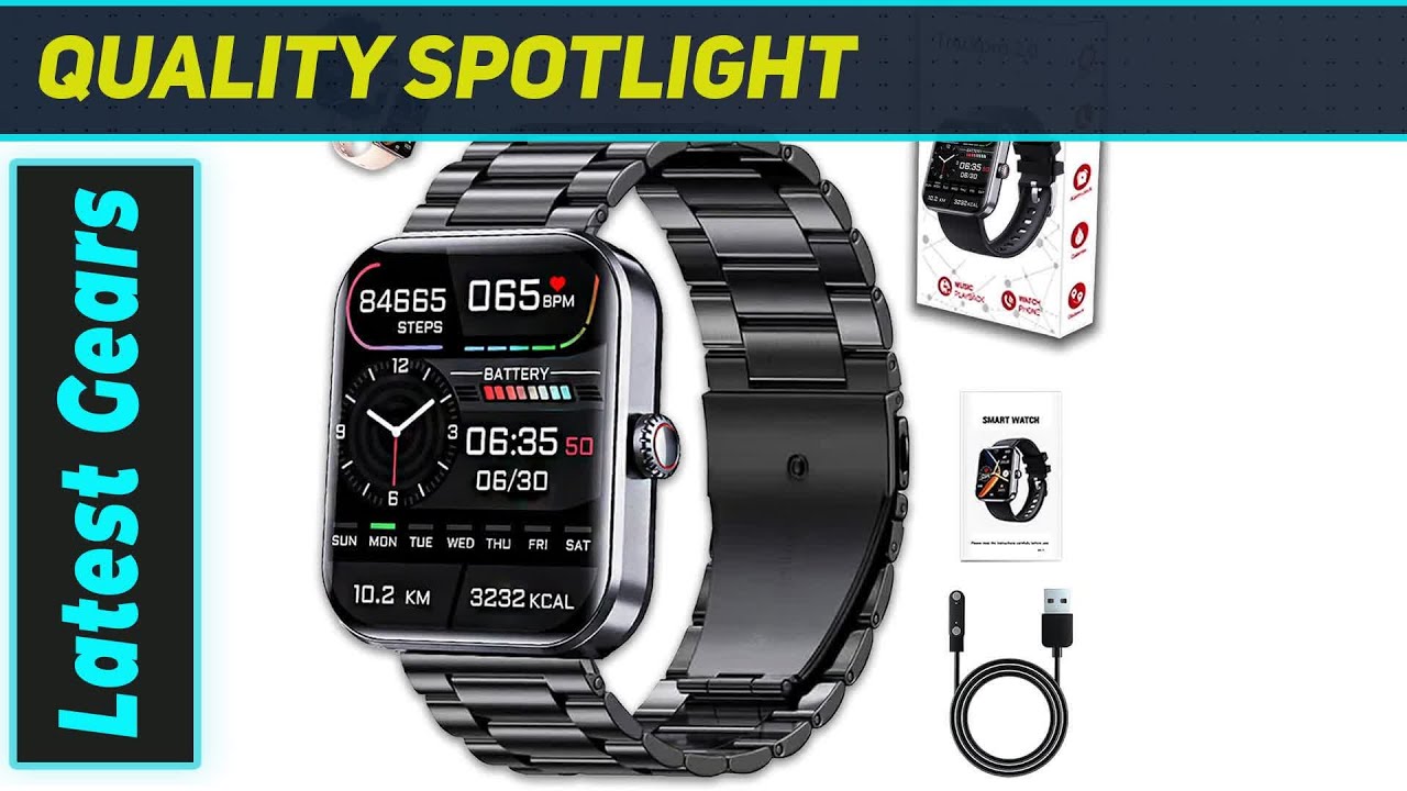 Sherum Trackpro 2.0: Amazing HD Bluetooth Smartwatch!