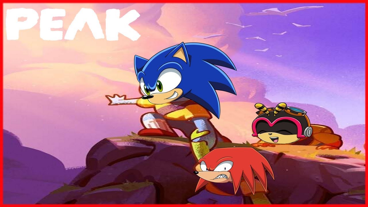 This game is PEAK!! 🤣 Sonic, Knuckles and Charmy Play PEAK