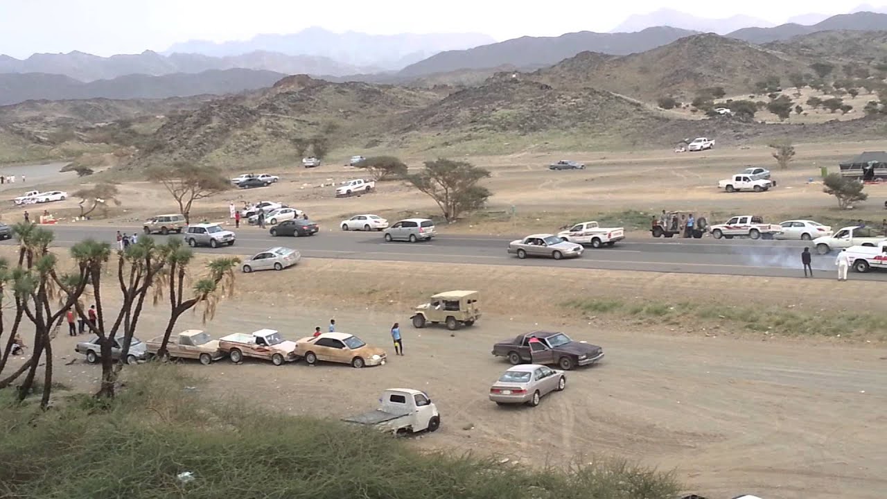 المتنزهين بقرية مغينية -غريب الدار