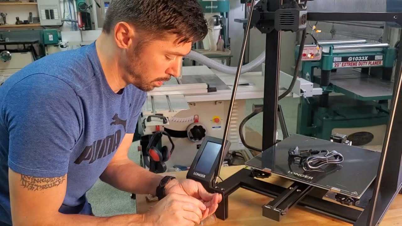 3D Printer Longer LK5 Pro Setup and use Features Service guide