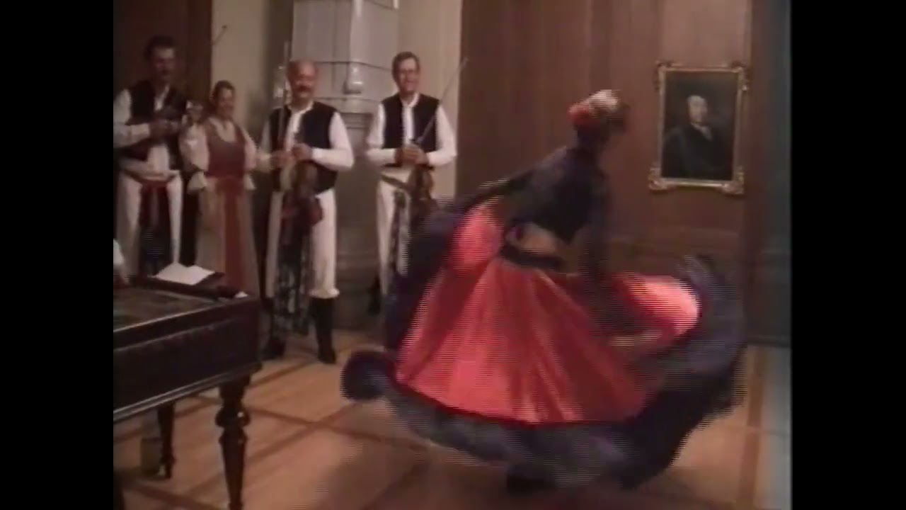 Čechovci - Vlašiko s (neznámou) tanečnicí ... digitalizace VHS