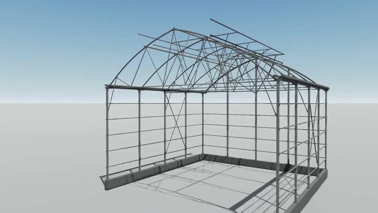 Sera Çelik Konstrüksiyon (Greenhouse Steel Structure )
