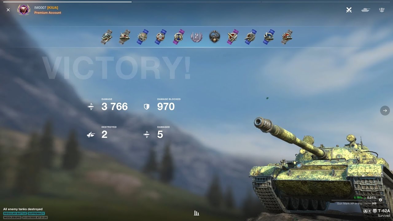 T-62A ● WoT Blitz