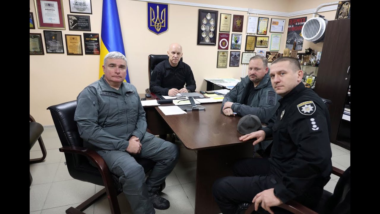 Поліцію Донеччини відвідала делегація правоохоронців Латвійської Республіки