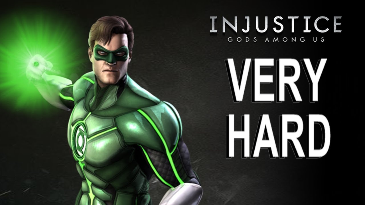 Injustice Gods Among Us - Green Lantern Classic Battles (VERY HARD) NO MATCHES LOST