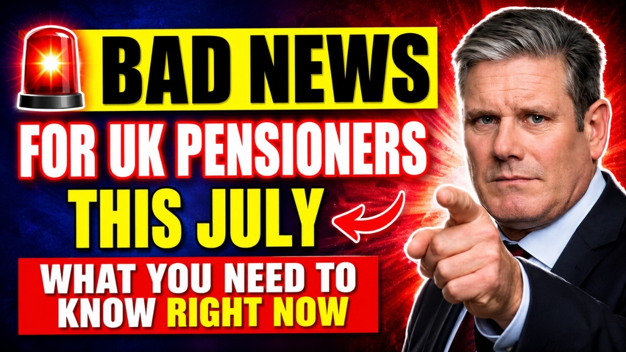 🚨 BAD NEWS FOR UK PENSIONERS THIS JULY &ndash; What You Need to Know Right Now