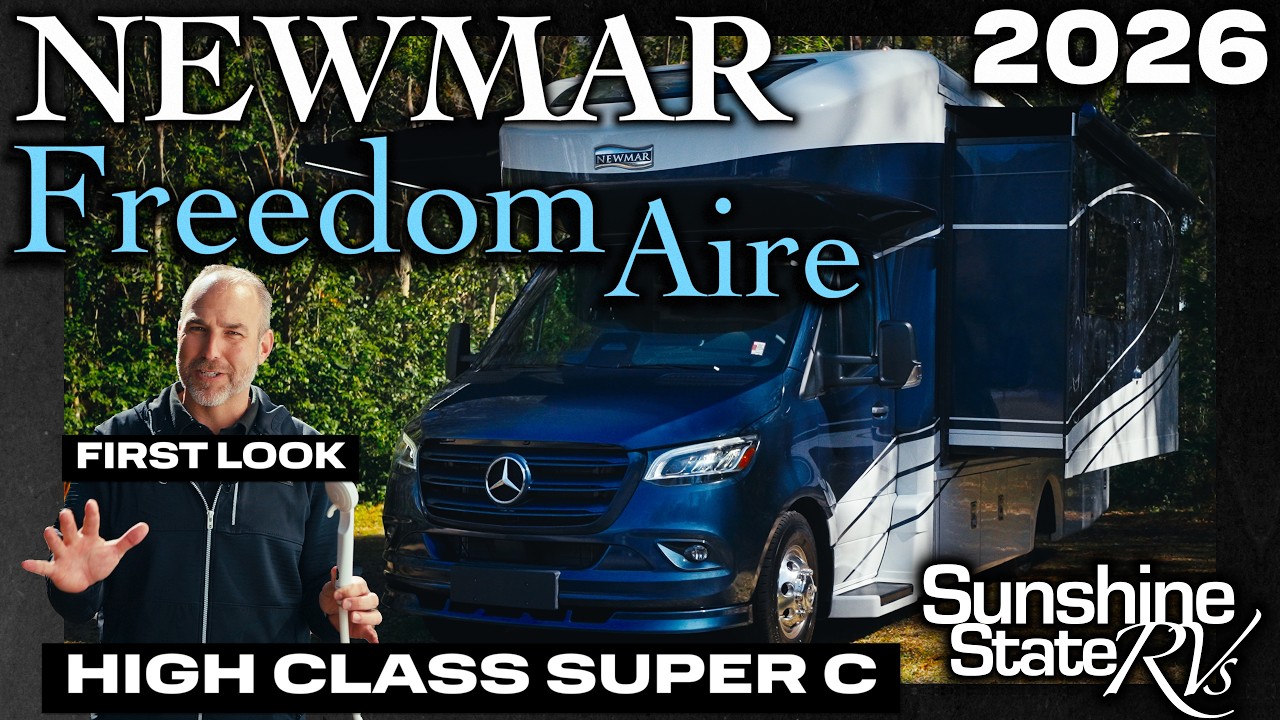 Первый небольшой автодом класса C от Newmar! Полная инструкция по эксплуатации модели Freedom Air...