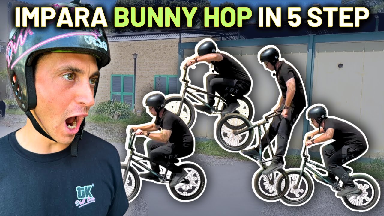 COME SI FA BUNNY HOP? | TUTORIAL bunny hop step by step (BMX e MTB)