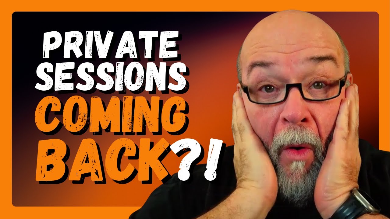 Private Sessions Are Back?!  (Limited Openings)