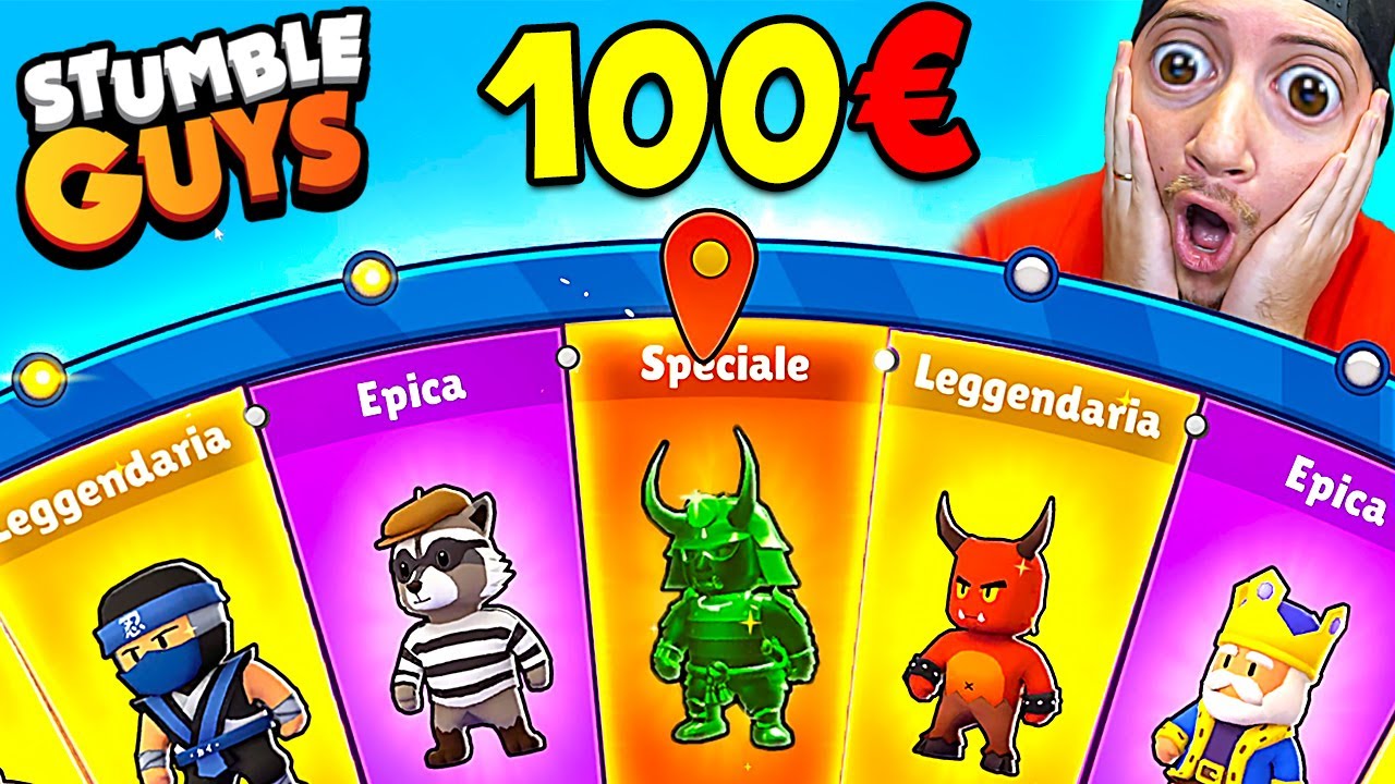 SPENDO 100 EURO su STUMBLE GUYS per COLPA VOSTRA... ma TROVO LEGGENDARIE!! w @zGiampyTek