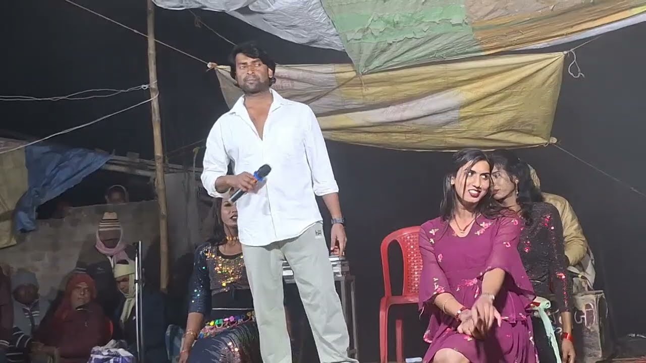 SINGER IMTIYAJ RAJA AUR COMEDIAN MOJAHIR JI | KAMAL YADAV NACH PARTY BETTIAH 