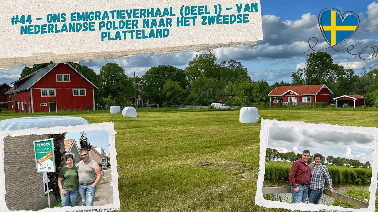 #44 - Van de Nederlandse polder naar het Zweedse platteland | Ons emigratieverhaal (deel 1)