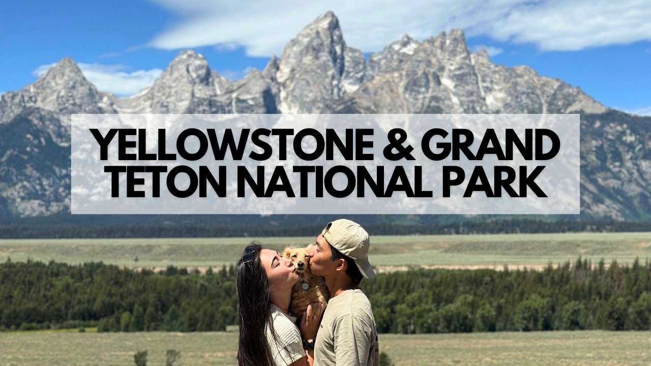 Yellowstone and Grand Teton National Park | Road Trip | Van Life in Wyoming | Hiking Vlog