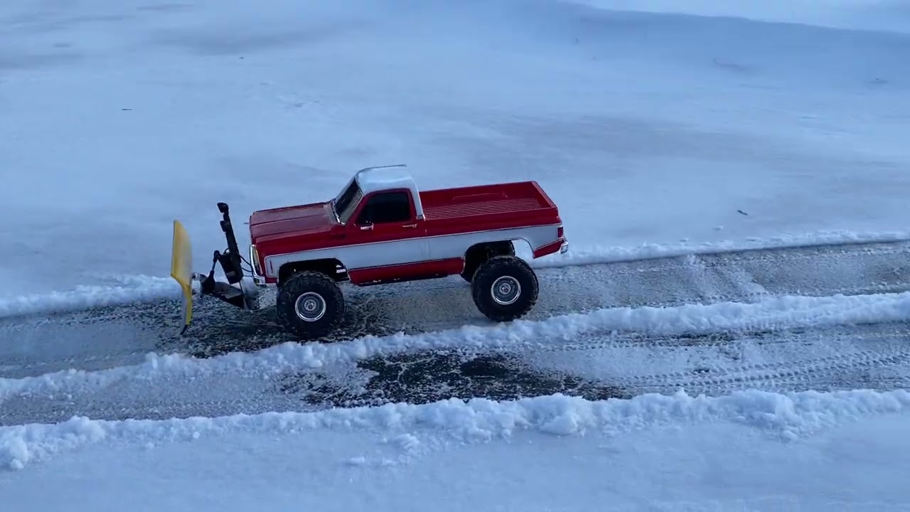 Traxxas TRX 4 1979 Chevy K10 Meyer Snow Plow