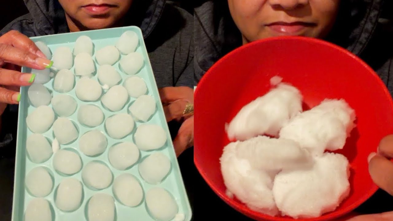REFROZEN IGLOO AND REFROZEN POWDERY CRUNCHES
