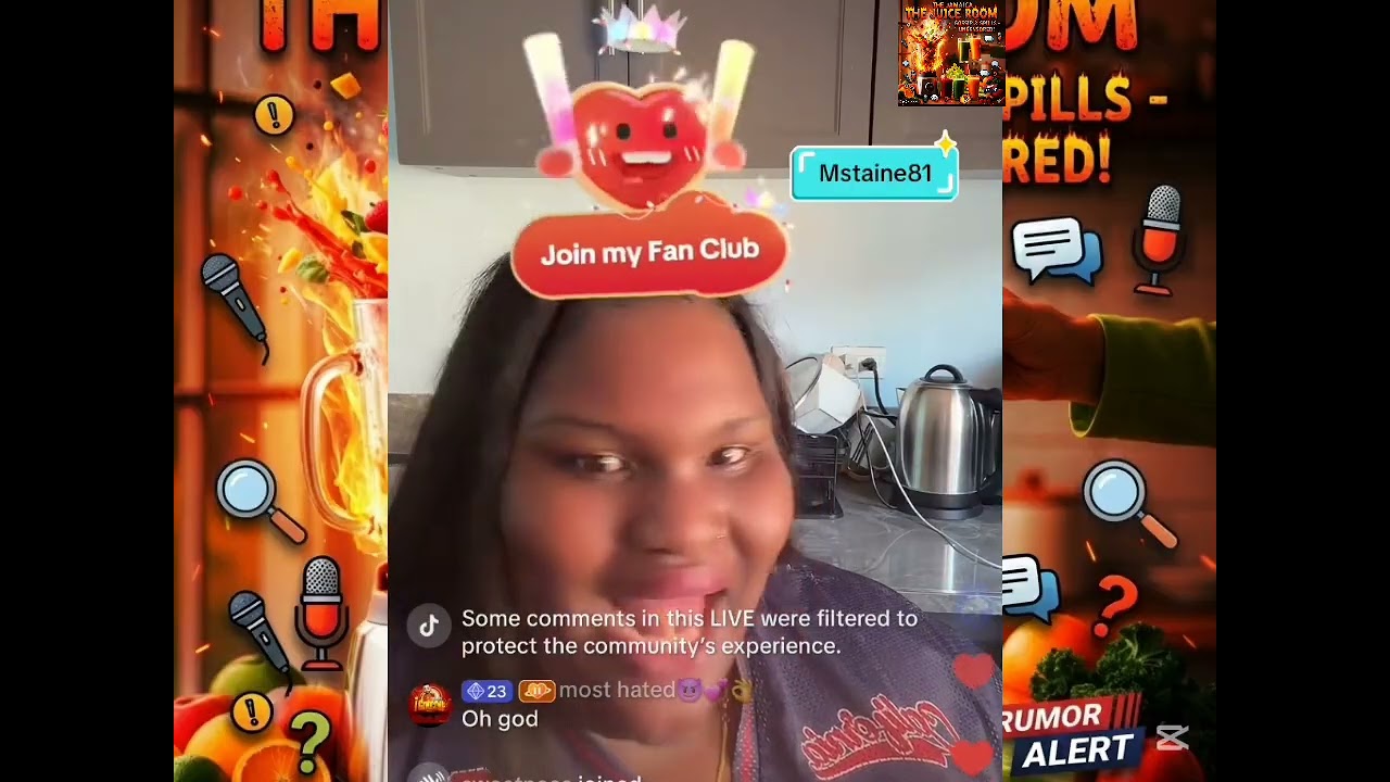 Rosalee  said she tried, and she's  tired  now 😫 😩 #tiktok #live #tiktokers #jamaica #viral 