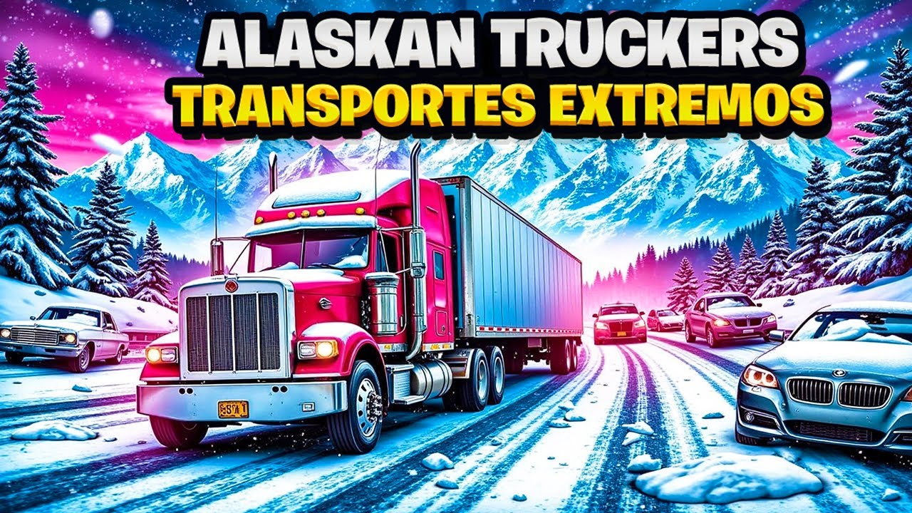 Consegue Sobreviver Nessas Estradas Geladas? - Alaskan Road Truckers