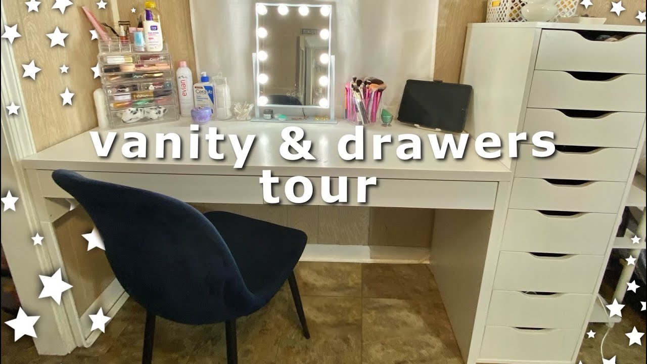 Vanity & Alex 9 Drawer Tour!