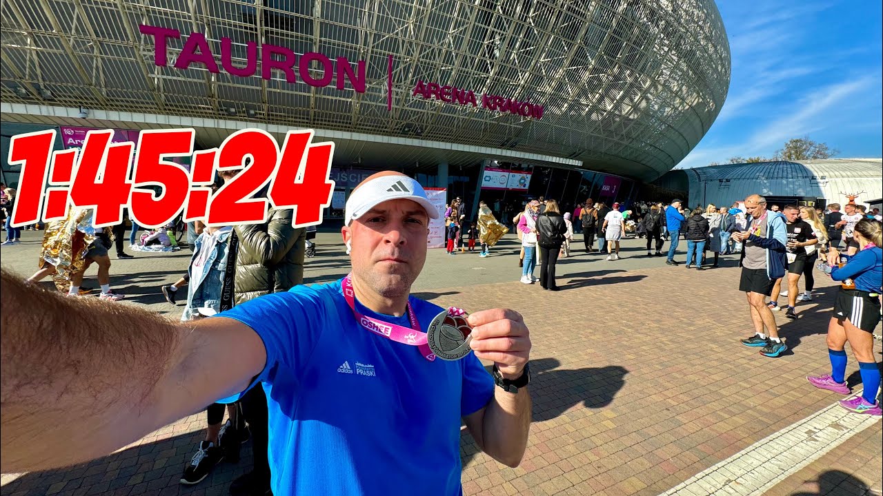 10. Cracovia Półmaraton Królewski 2024 - 3031 na prawie 11000 FREKWENCJA DOPISAŁA🔥💪KORONA ZDOBYTA