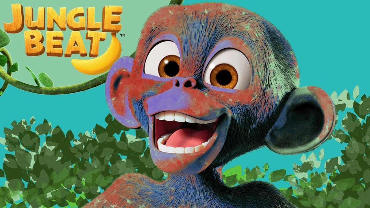 Munki the Colorful Monkey | Jungle Beat: Munki & Trunk | WildBrain Bananas | Kids Cartoon 2024