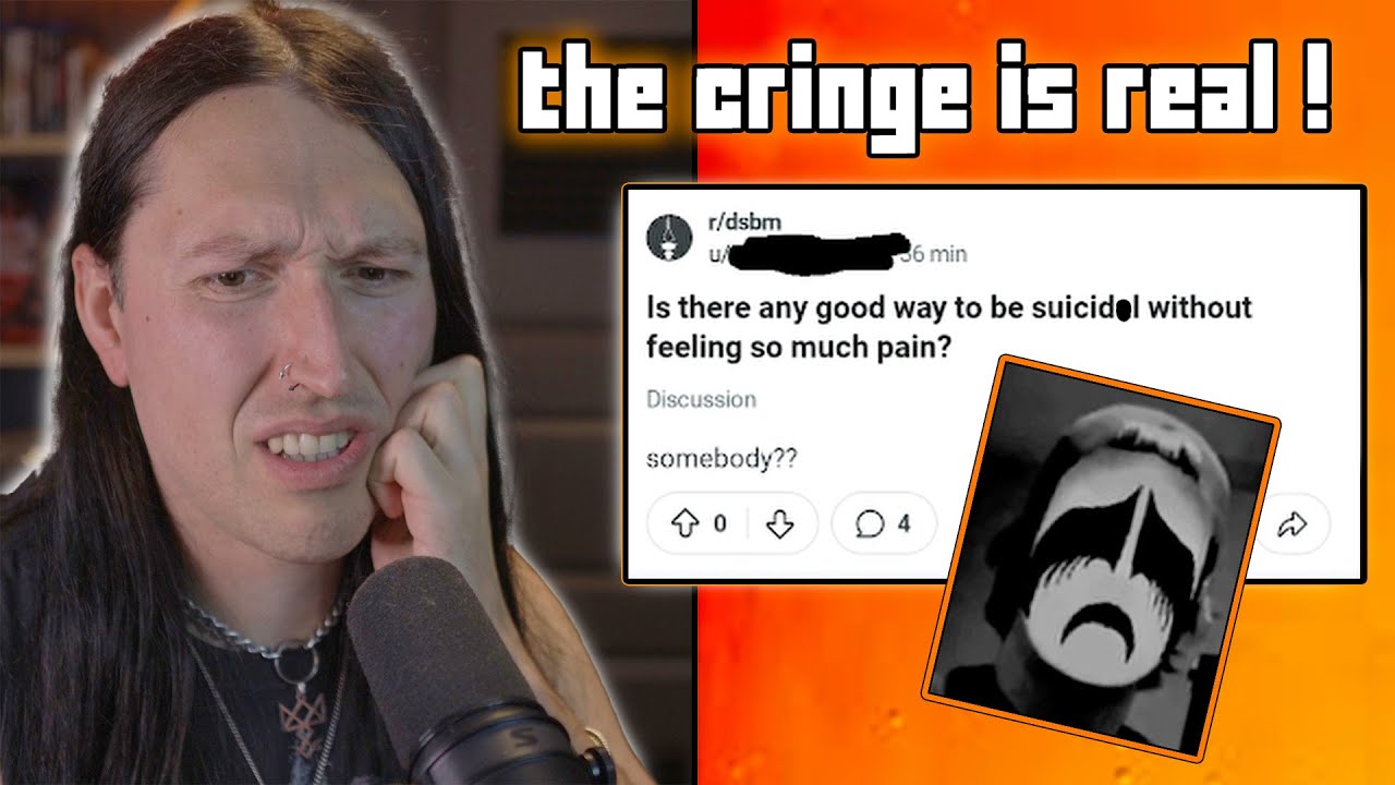 Итак, я только что открыл для себя r/BlackMetalCringe... Это просто дико!