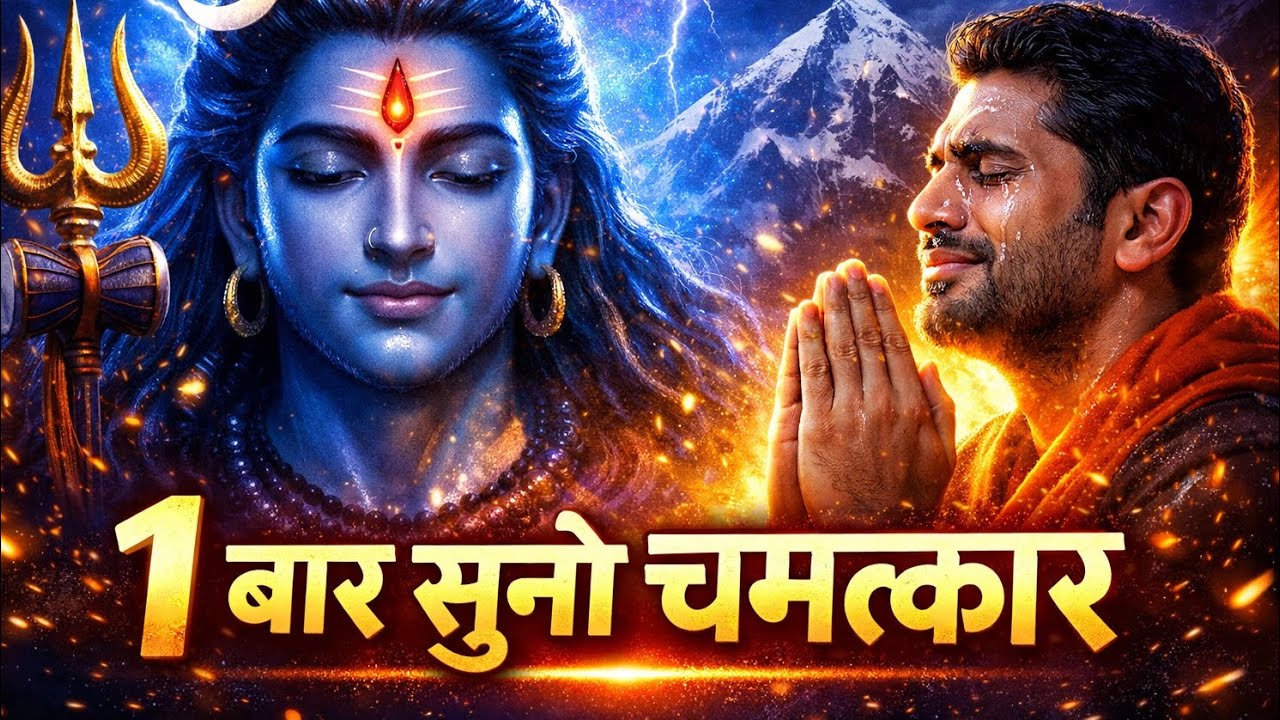 अगर मन अशांत है तो यह शिव मंत्र सुनिए | ॐ तत्पुरुषाय विद्महे मंत्र