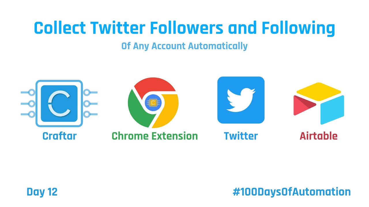 Collect Twitter Followers and Following of Any Account with 1 Click