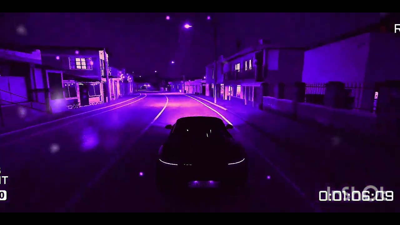 Listening to ralexing vibes (Purple Snow ❄️💜)