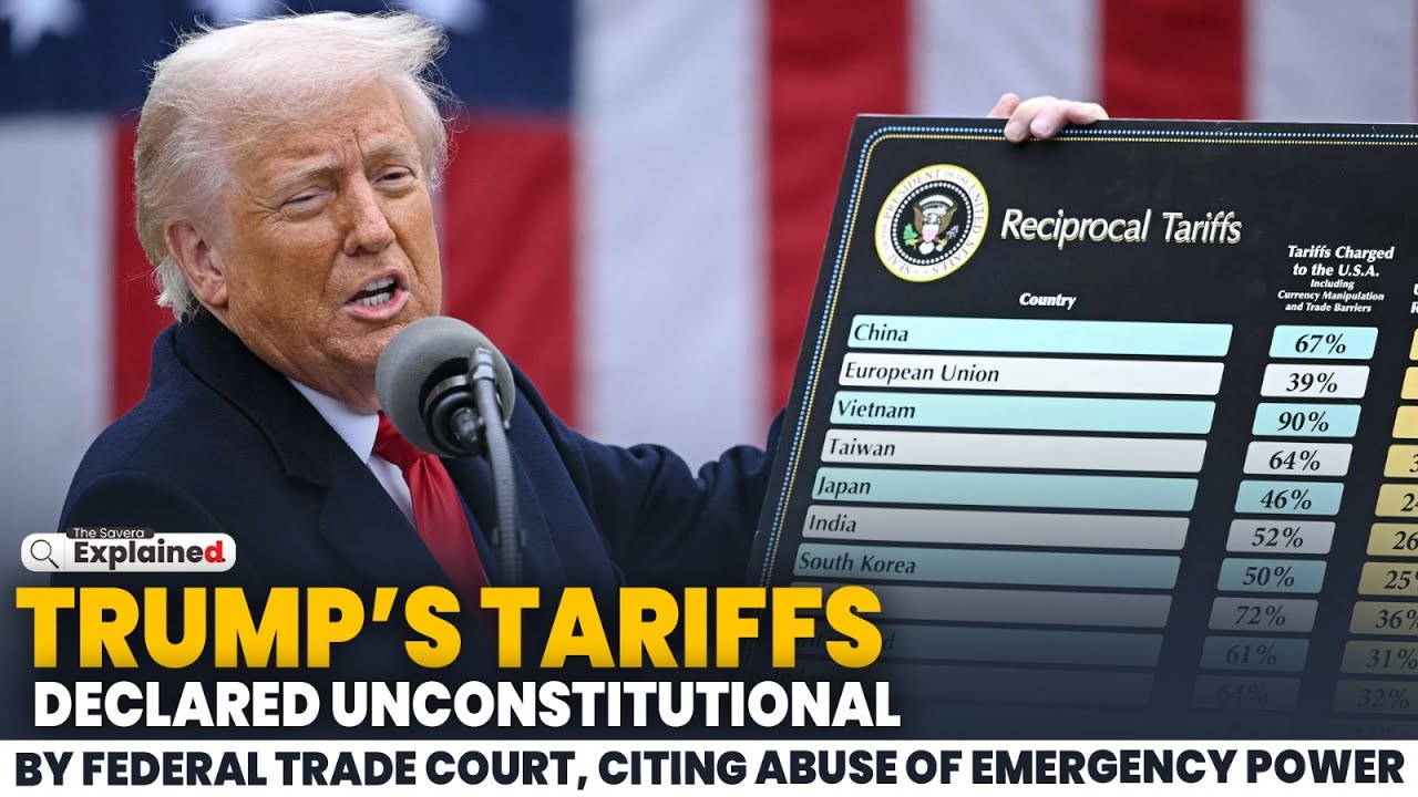 Trump&rsquo;s Tariffs Declared Unconstitutional by Federal Trade Court, Citing Abuse of Emergency Power