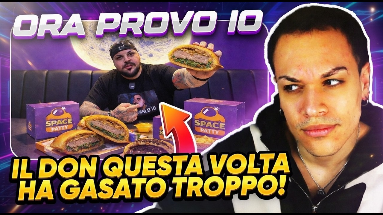 ORA PROVA LUI. JOK3R PROVA SPACE PATTY! I PANINI di DADDA e DOSE! | ILNOIZTV