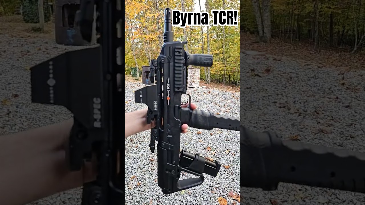 Harry's New Byrna TCR tuned by DK Spencer for Less Lethal Home Defense
