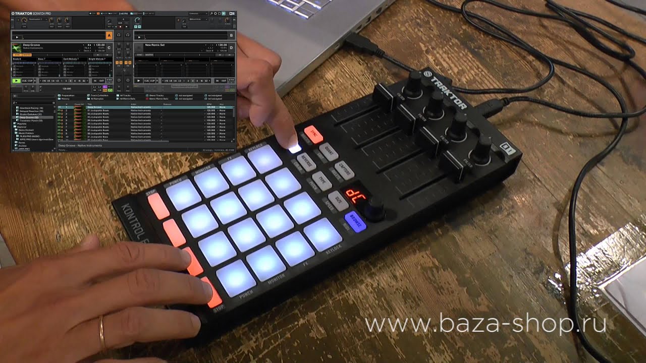 Native Instruments Traktor Kontrol F1. Подробный обзор.
