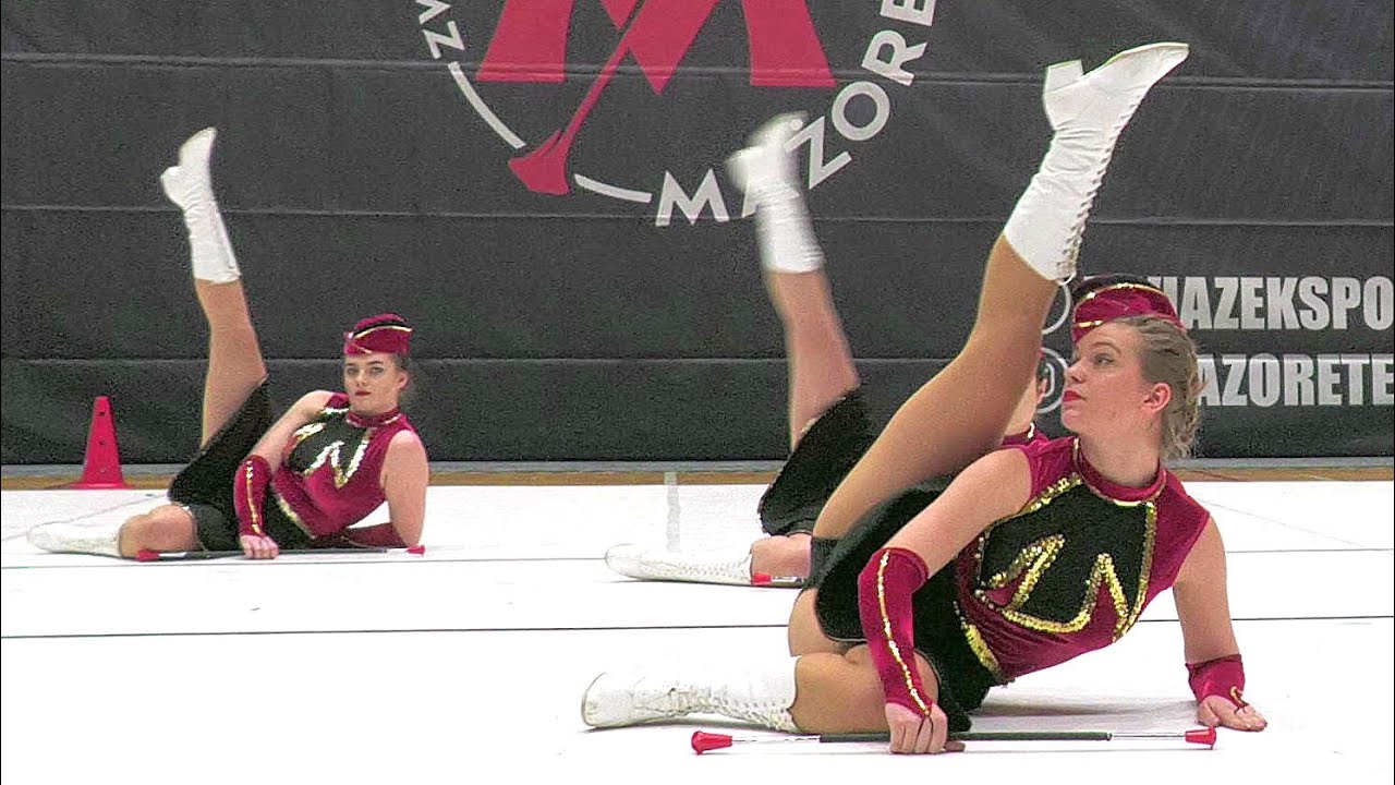 Mażoretki 'CONTORTO' - Krasne / Majorettes / baton mini formacja senior / Stalowa Wola 2023