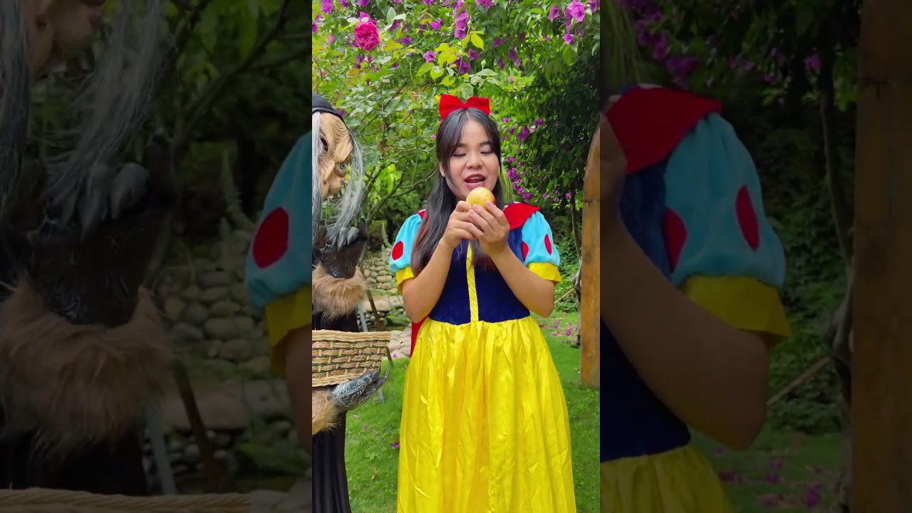 Nàng Bạch Tuyết tội nghiệp || Poor Snow White by Ding Dong #shorts