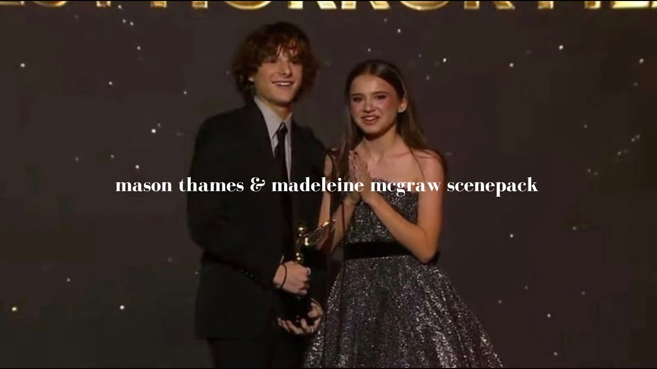 mason thames and madeleine mcgraw scenepack for editing