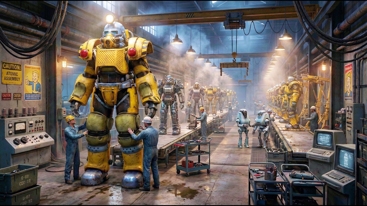 How FALLOUT’s Excavator Power Armor Was Built (2077): Inside Garrahan Mining Assembly Line
