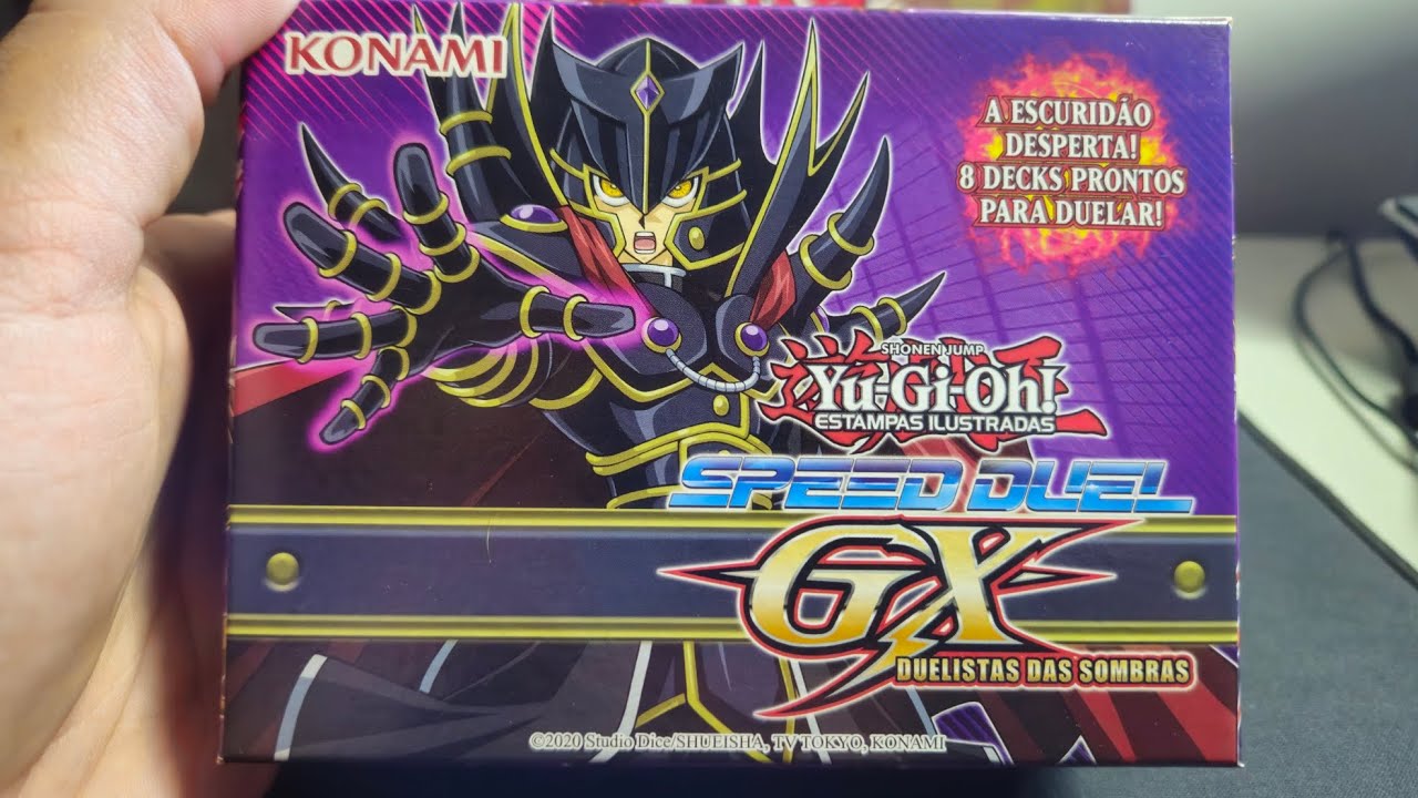 [UNBOXING] Box speed duel, Yu-Gi-Oh GX - duelistas das sombras