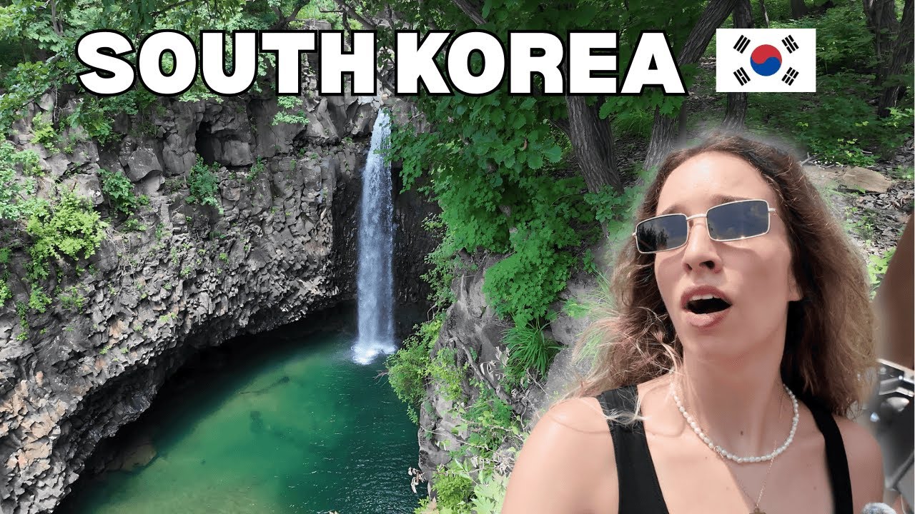 Is this really Korea?! 🇰🇷 Breathtaking nature near to Seoul. ☀️🌿🏞️ 재인폭포