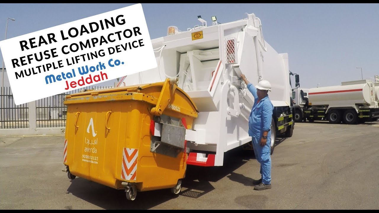 COMPACTOR 22 CUBIC YARD (16 CUBIC METER) | MULTIPLE LIFTING DEVICE