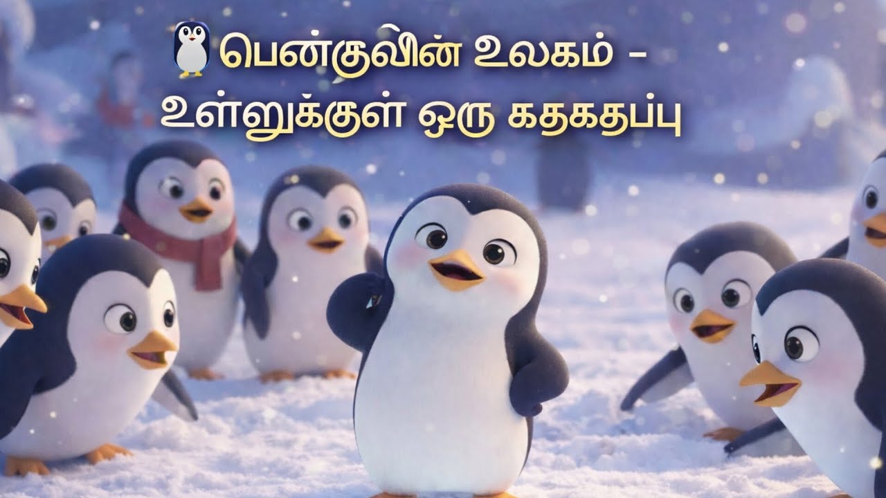 🐧 பென்குவின் உலகம் – உள்ளுக்குள் ஒரு கதகதப்பு✨
