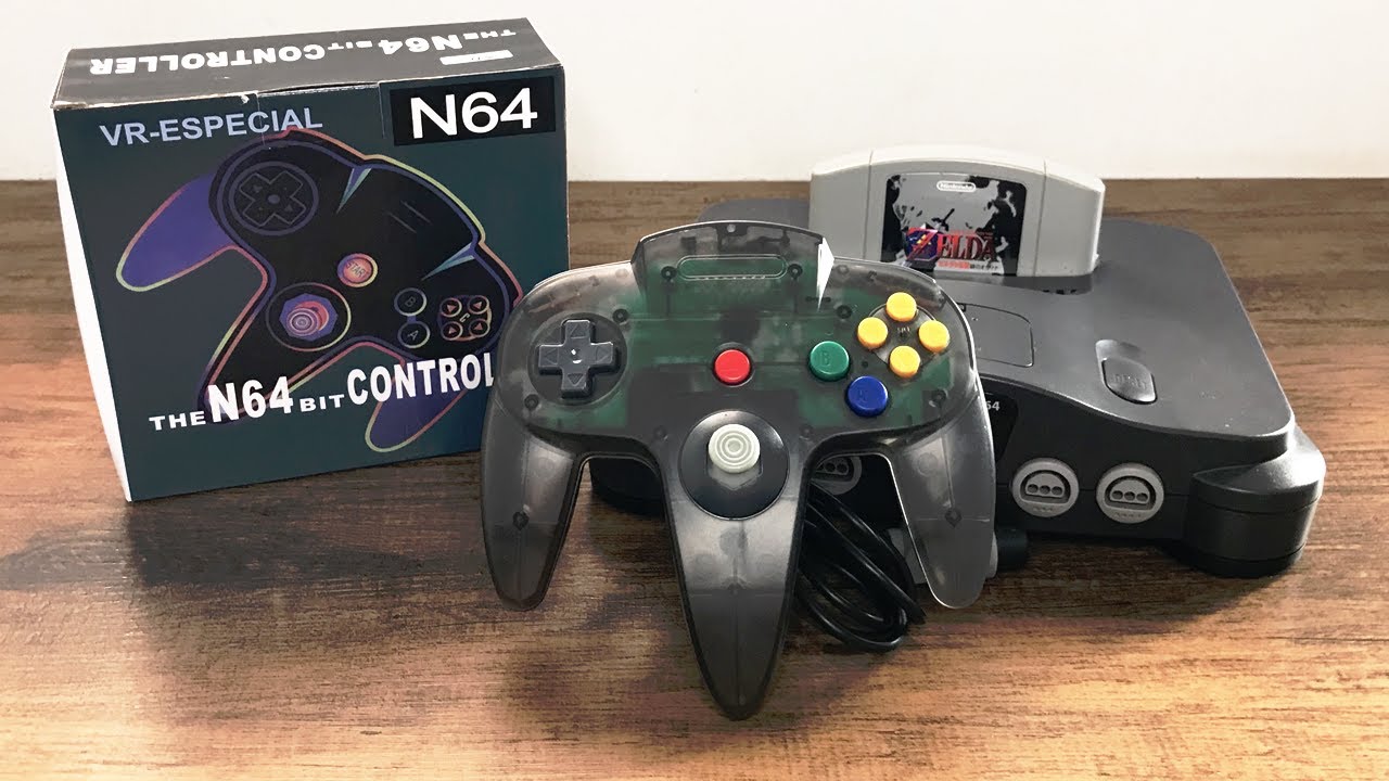 CONTROLE NINTENDO 64 DO ALIEXPRESS - com Analógico Inspirado no GameCube