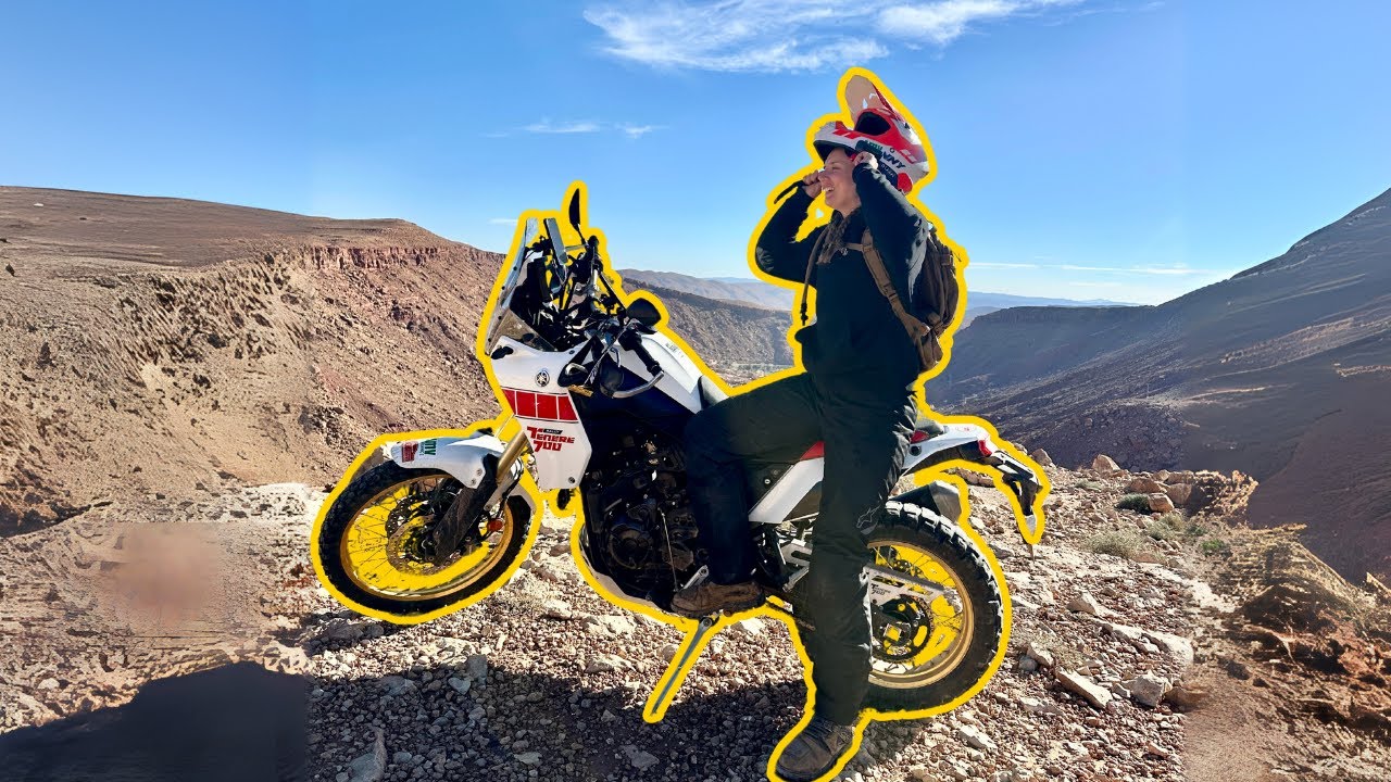 Je vis ma PIRE journée à moto  - MERZOUGA - ZAGORA Ep2
